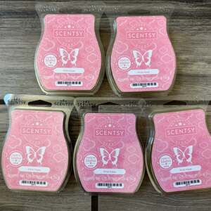 Pink Haze Scentsy Wax Bar - Lot of 5 New Retired Scent